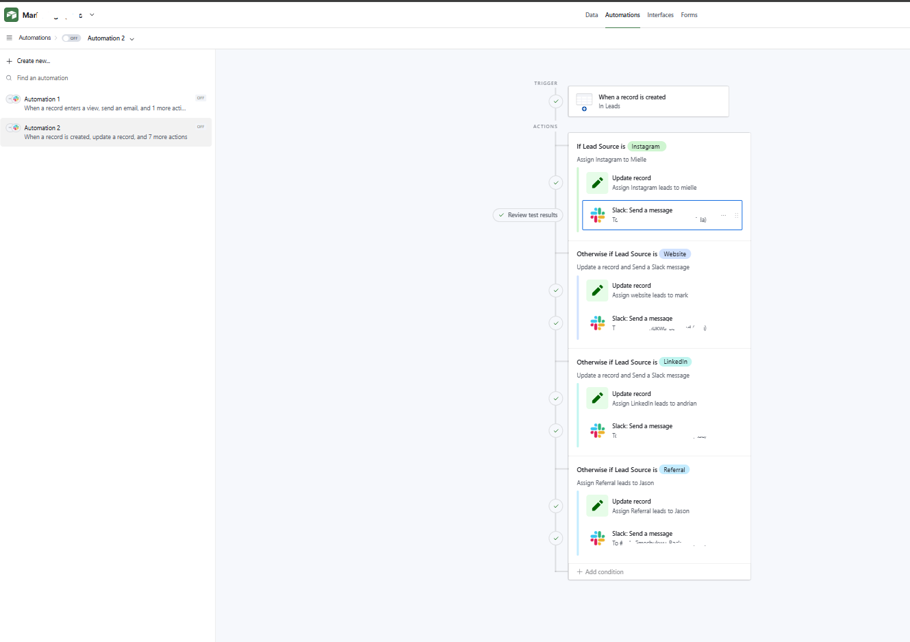Airtable Lead Assignment Automation
